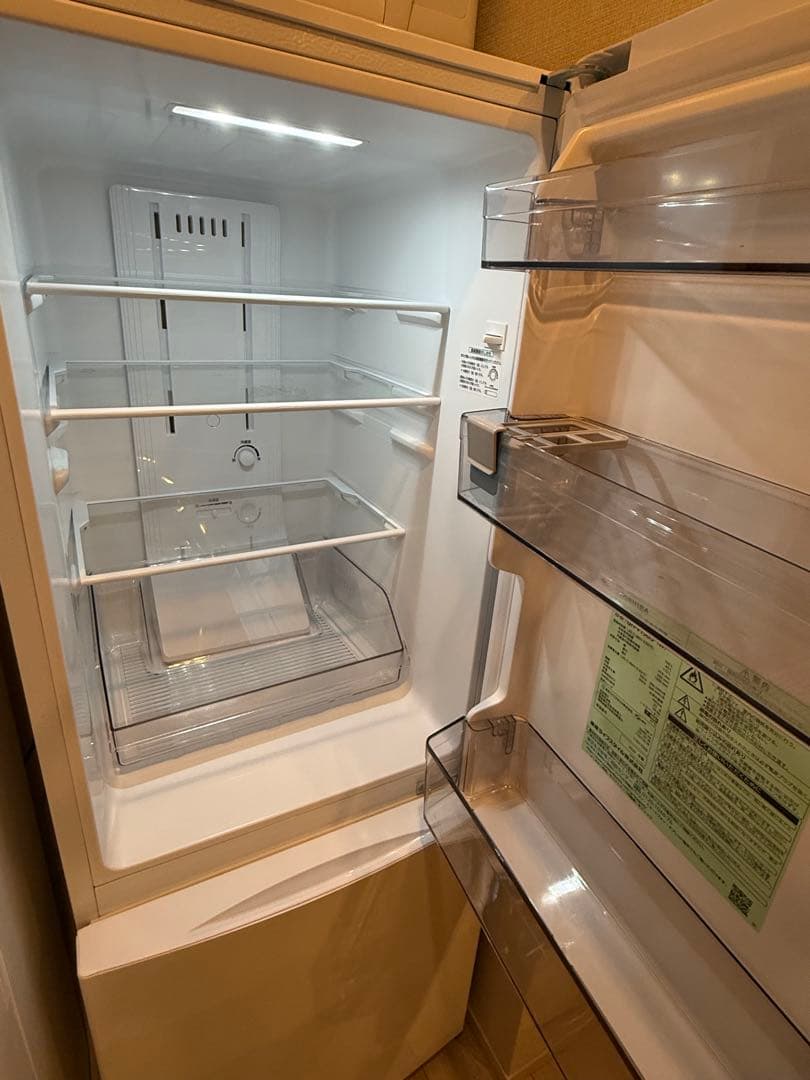 美品【2024年製】東芝　TOSHIBA 冷蔵庫GR-V17BSホワイト