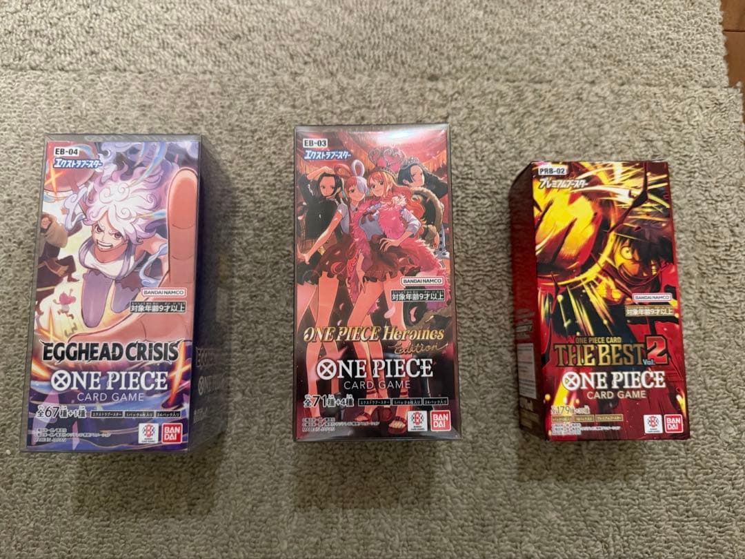 ワンピース 3BOXTHE BEST2 / エッグヘッド / ヒーローズエディ