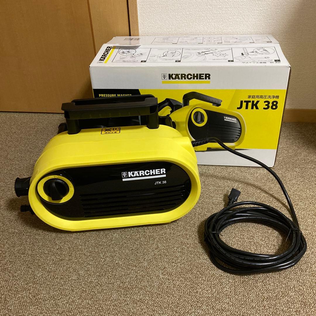 ケルヒャー家庭用高圧洗浄機 JTK38 本体のみ１台 クイックタイプJTK28+