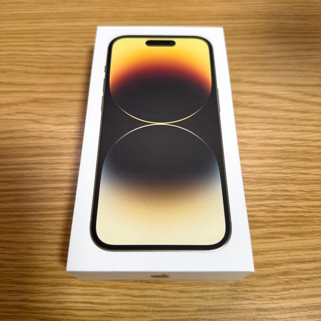 翼 iPhone 14Pro ゴールド 256GB 本体 100%