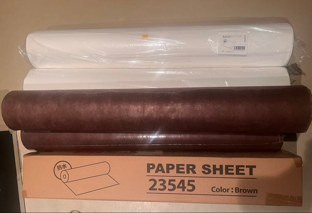 業務用エステ 防水ペーパーシート 施術ベッド用 80×190cm 5本セット新品