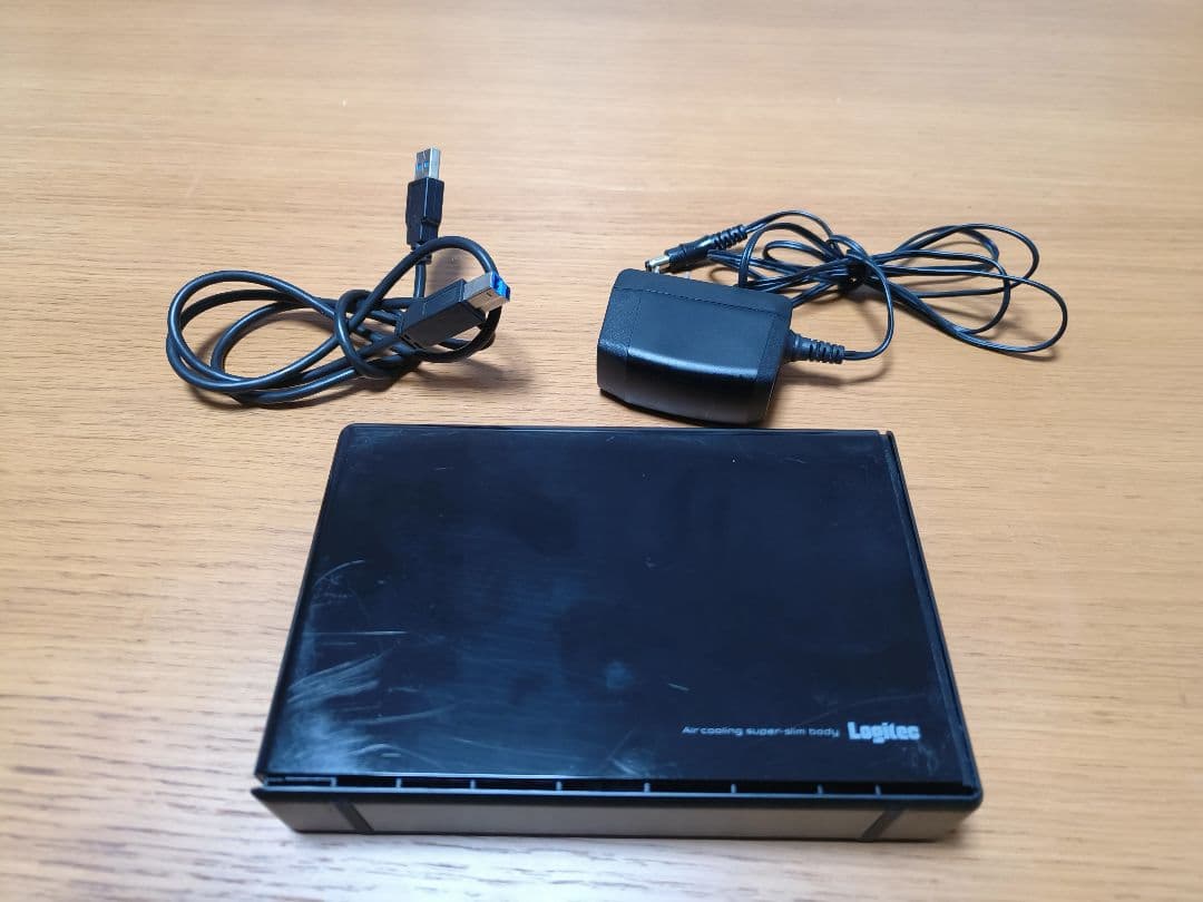 Logicool LHD-ENA040U3W 外付けHDD