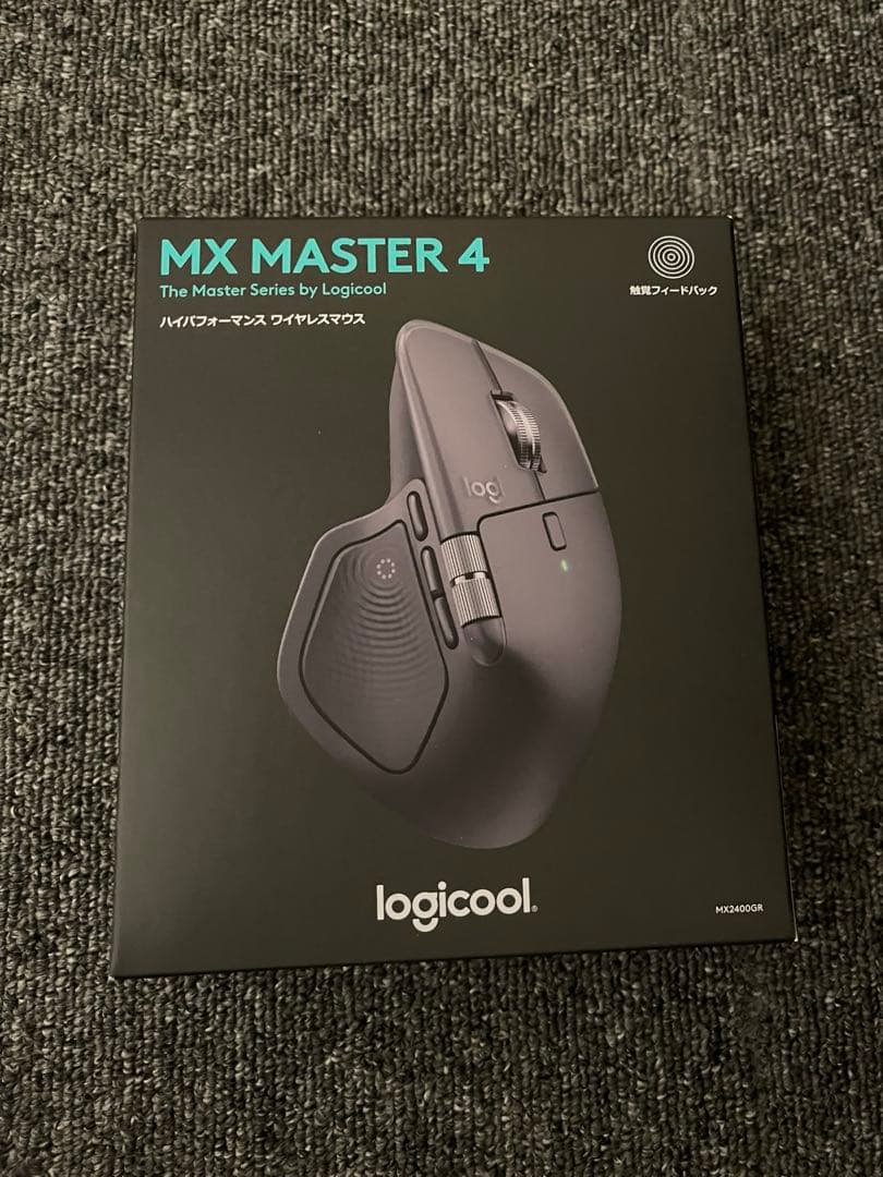 超美品 MX Master 4 グラファイト USB-C対応 ほぼ未使用