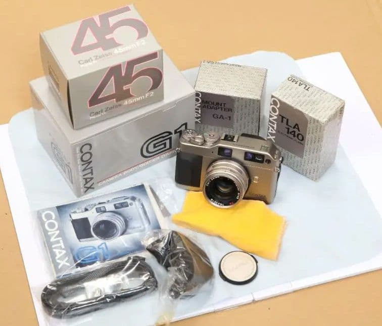 値下げCONTAX G1デッドストック ROM改造済み　一式