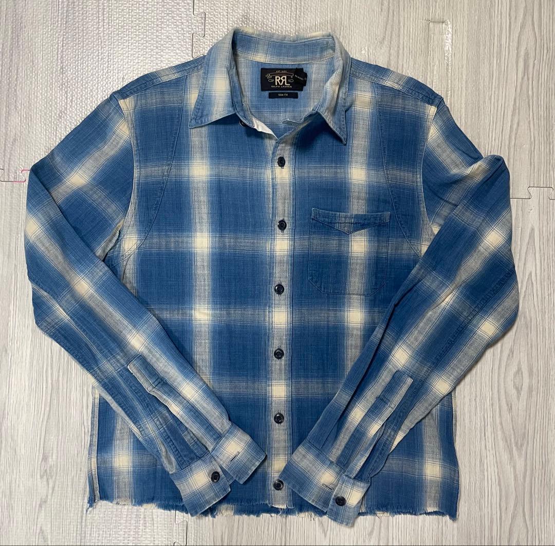 ＲＲＬ オンブレシャツ　tart STETSON ジョニーデップ