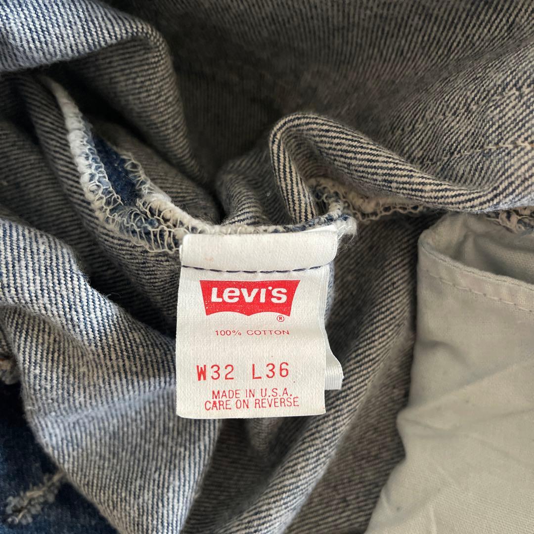 デッドストック　90's levi's USA製　501 デニムパンツ　w32