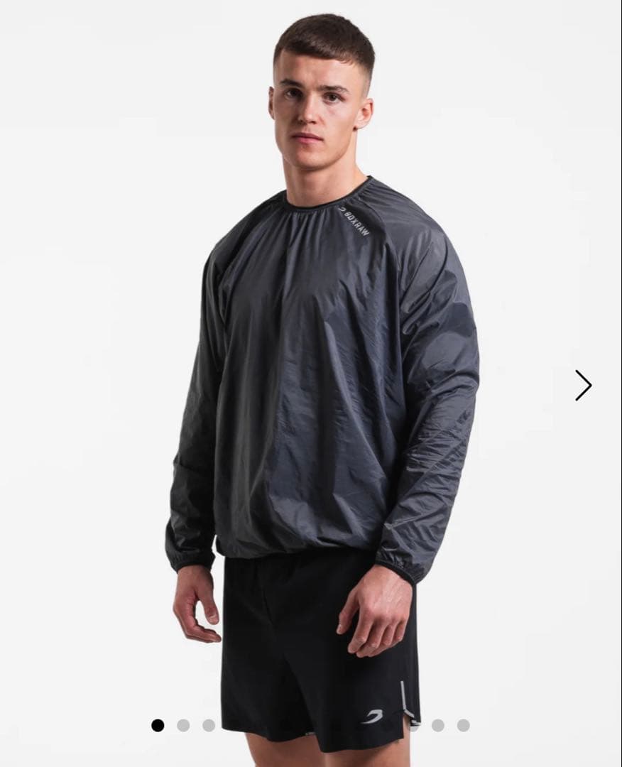 boxraw ジェナーロ・オーバーサイズ・ウィンドブレーカー・クルー