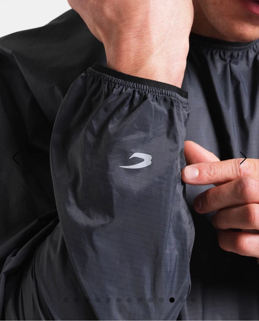 boxraw ジェナーロ・オーバーサイズ・ウィンドブレーカー・クルー