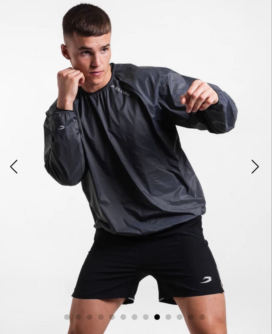 boxraw ジェナーロ・オーバーサイズ・ウィンドブレーカー・クルー