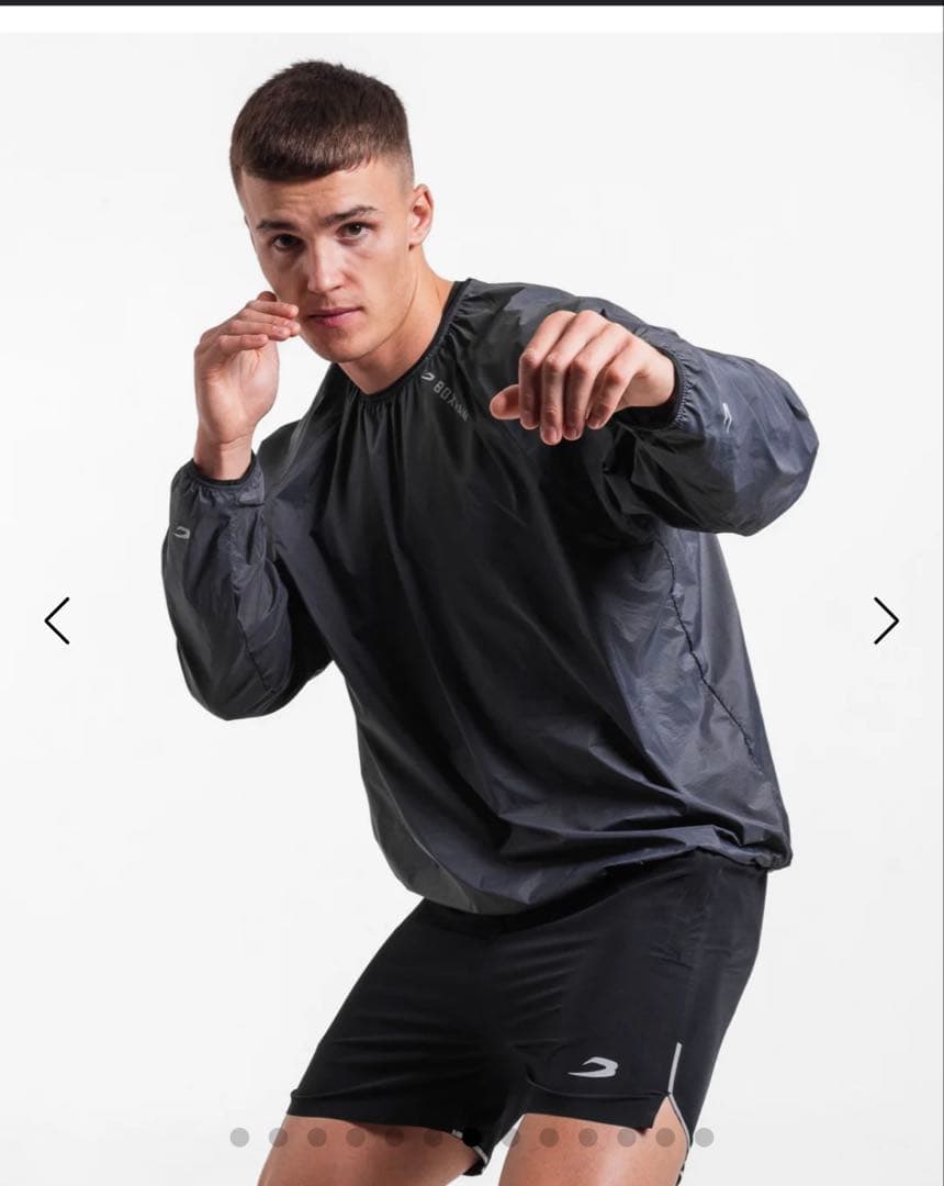 boxraw ジェナーロ・オーバーサイズ・ウィンドブレーカー・クルー