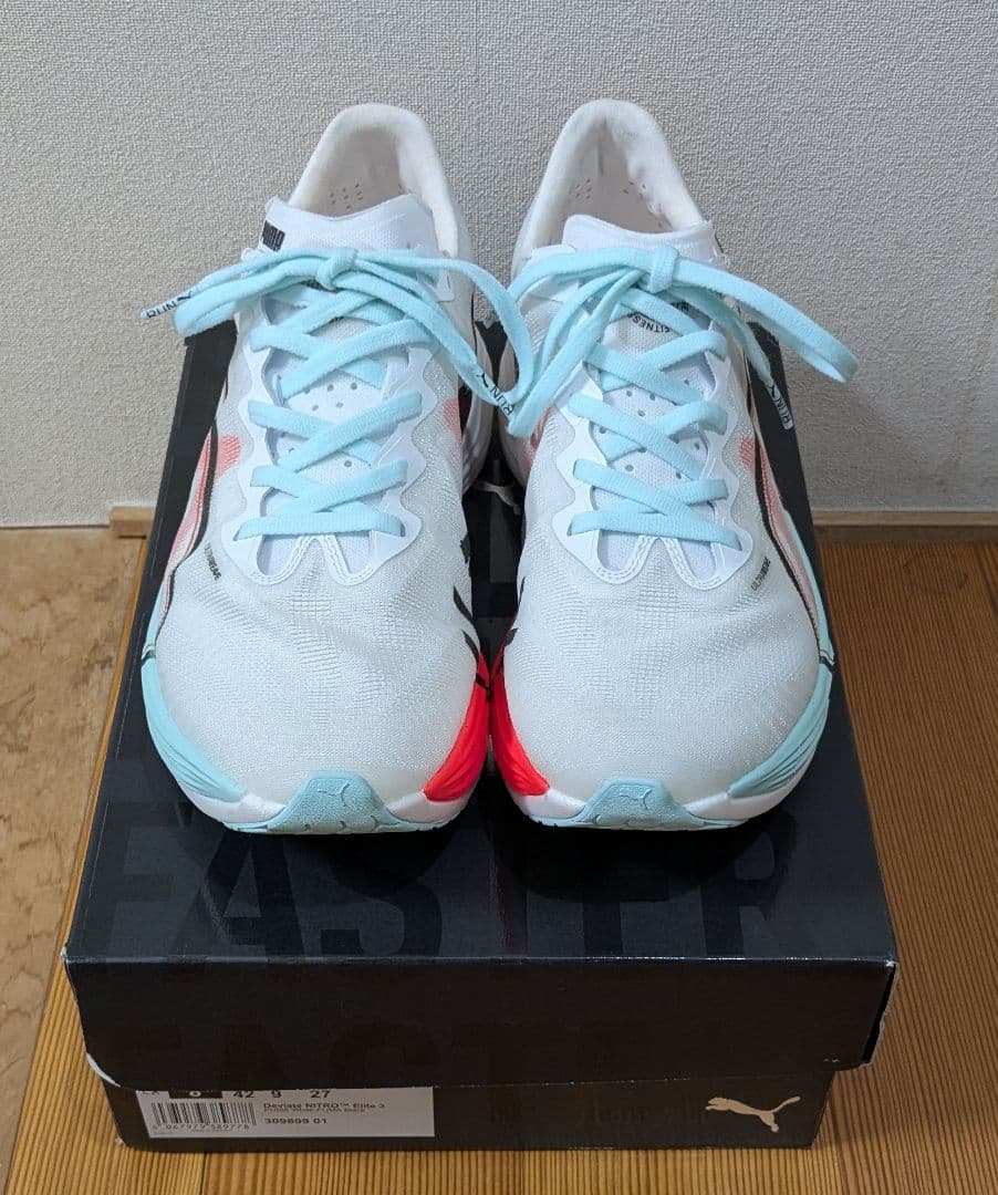 ゆ*ゆ様 プーマ× HYROX ディヴィエイトニトロエリート3 27.0cm