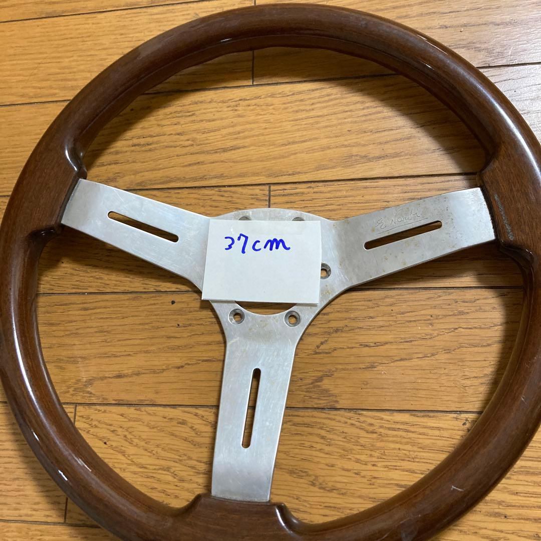 木製ステアリングホイール 35cm 37cm