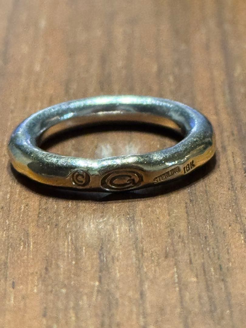 Gaboratory マルカン リング 19号 18K ゴールドサダー
