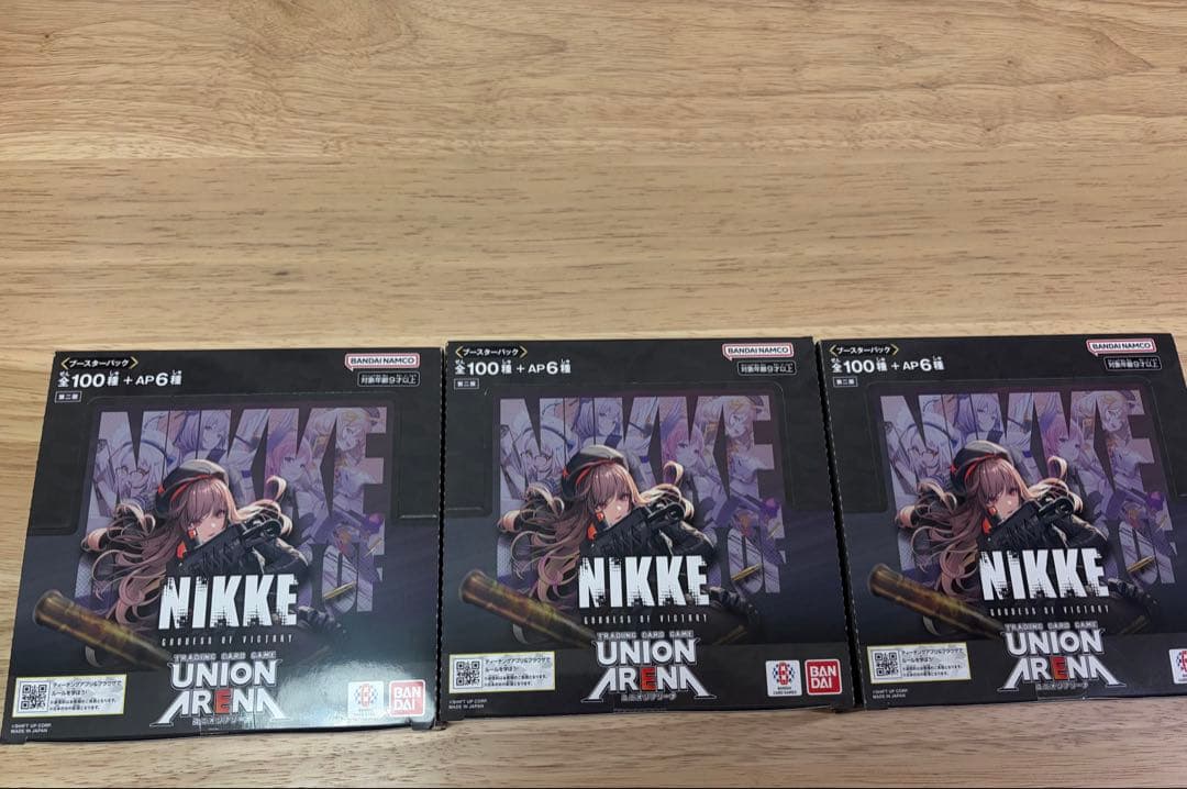 NIKKE 勝利の女神 ユニオンアリーナ 3BOX 未開封