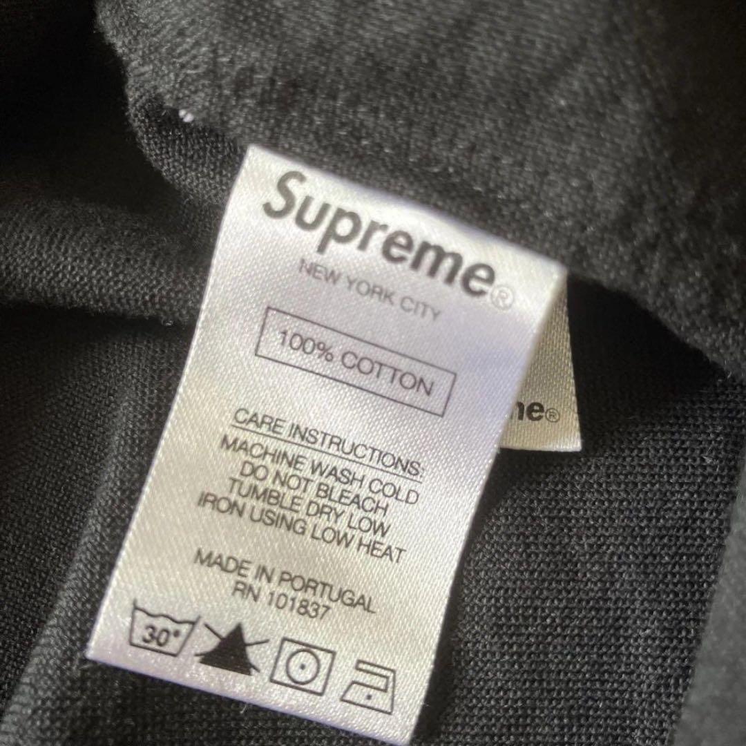 Supreme ブラック 長袖シャツ Sサイズ　シュプリーム