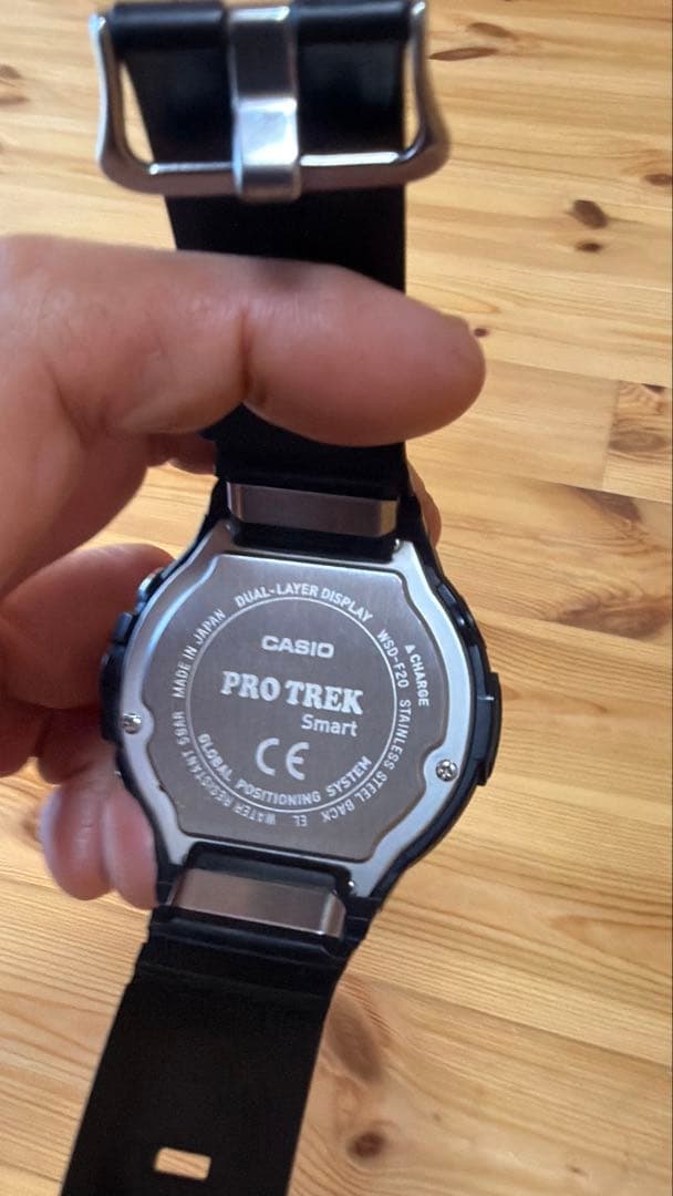 カシオプロトレック wsd-20