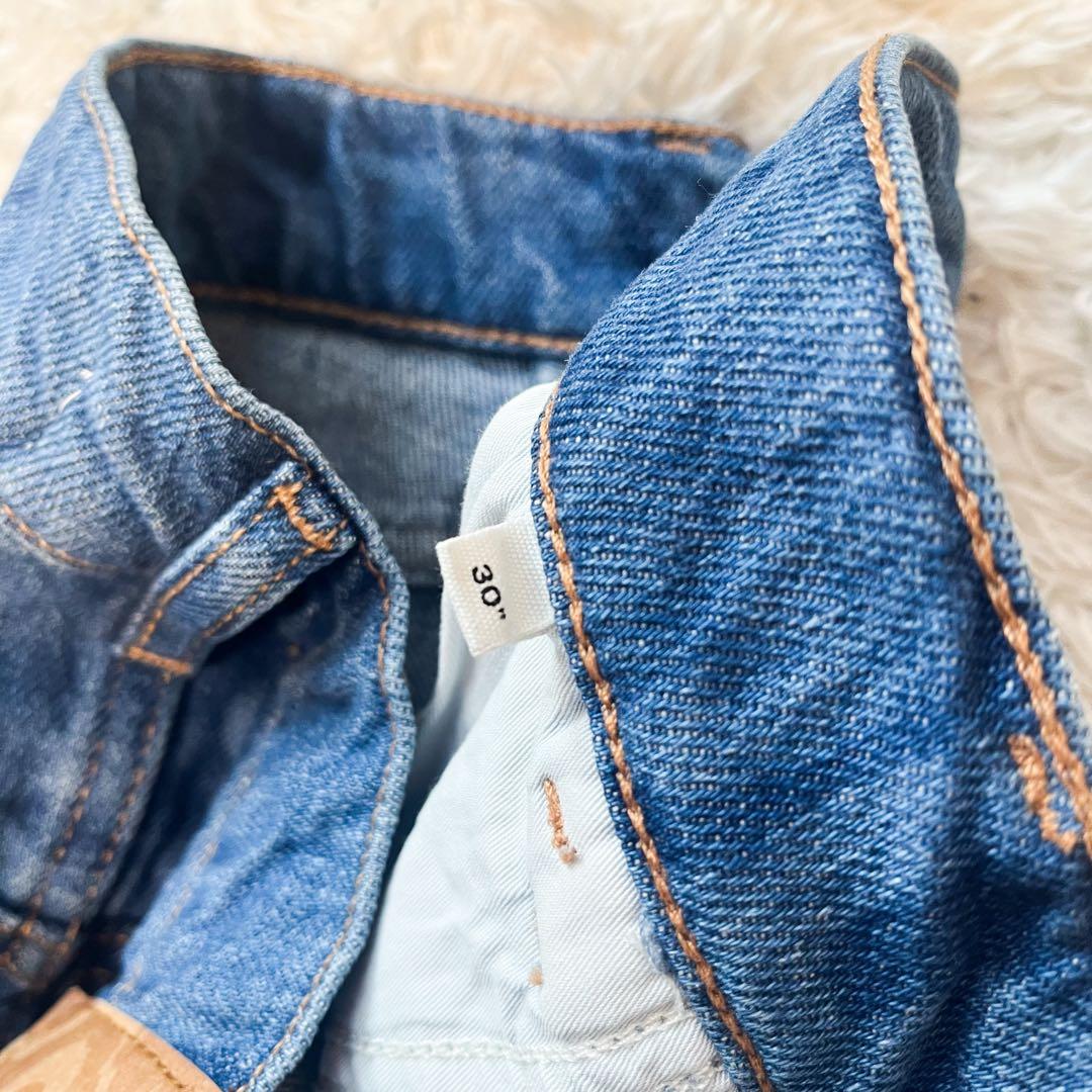 専用marimekko マリメッコ デニムパンツ Unikko インディゴ 30