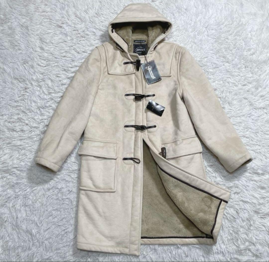 16日迄の価格★新品★gloverallフェイクムートンダッフルコート NU別注