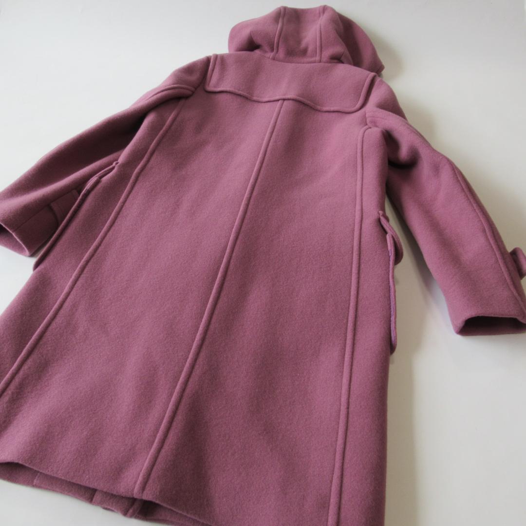 ブルーレーベルクレストブリッジ新品ピンク バイルメルトンダッフルコート 38-1