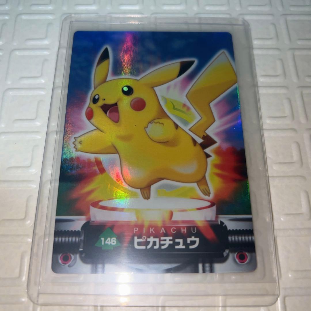 ポケモンずかんカード 146 ピカチュウ 図鑑カード　キラ