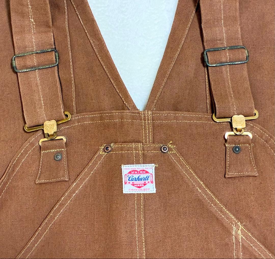 スペシャル Carhartt ハートタグ オーバーオール デッドストック