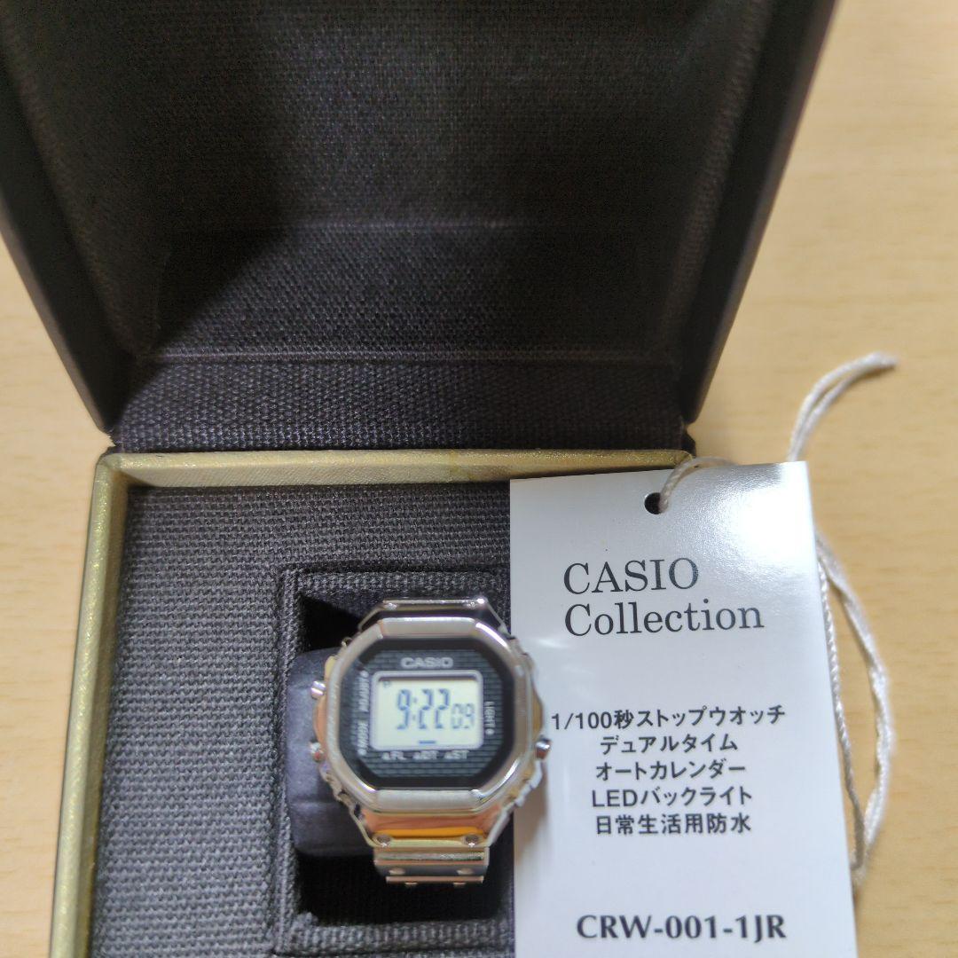 未使用　新品　CASIO CRW-001-1JR リングウオッチ　シルバー