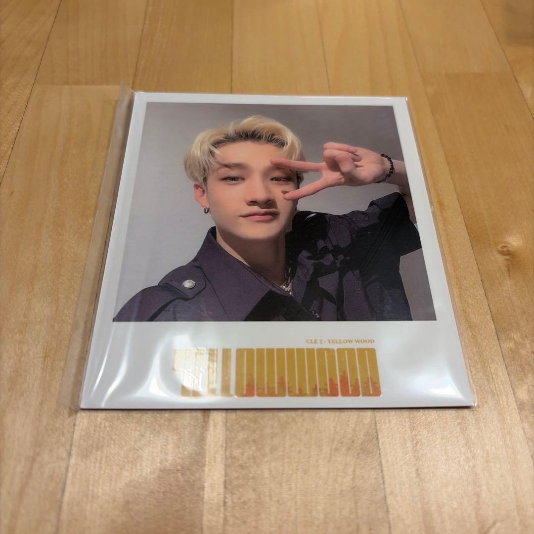 straykids yellow wood バンチャン　台湾盤　ポラ　トレカ