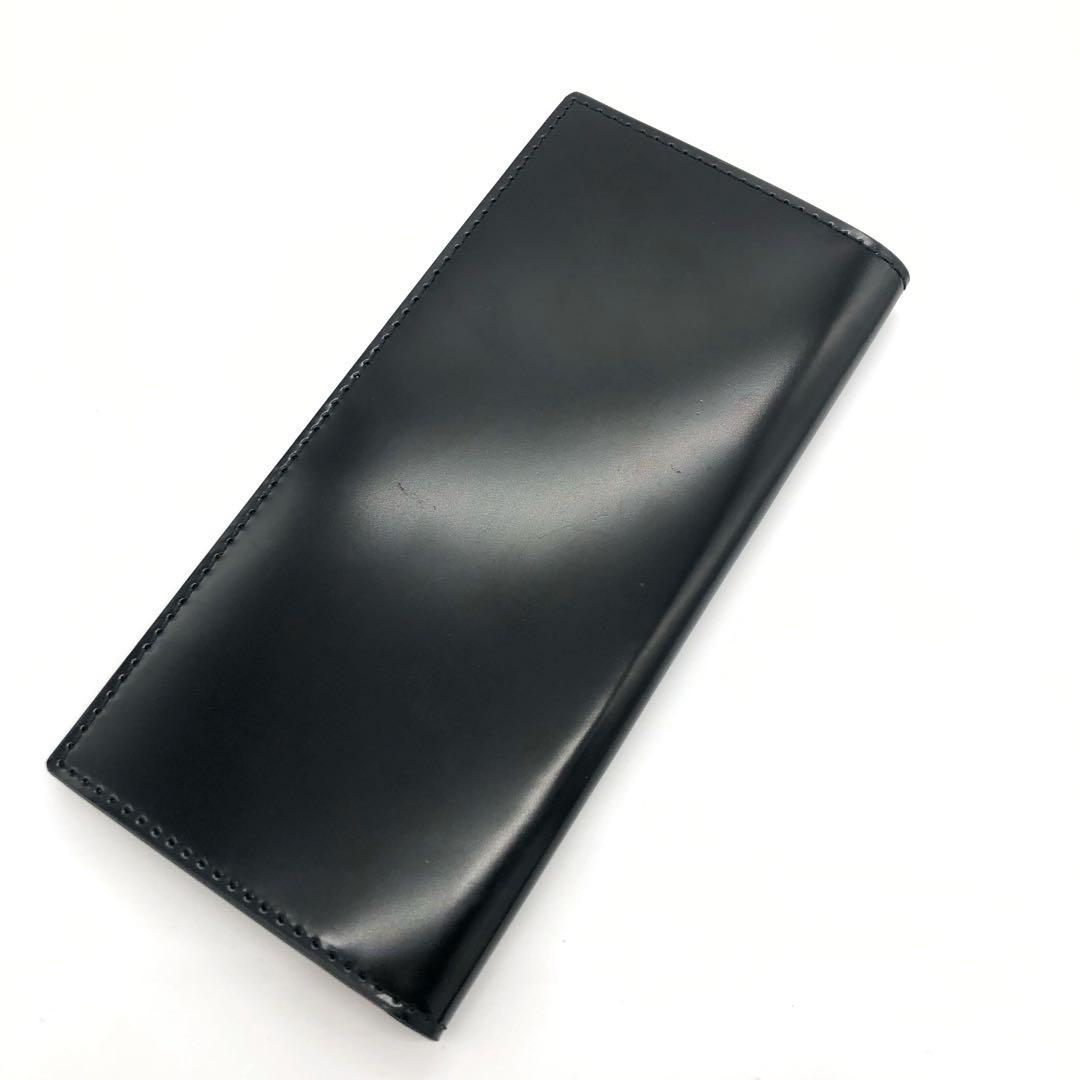 未使用✨大峡製鞄　コードバン　二つ折り長財布 メンズ