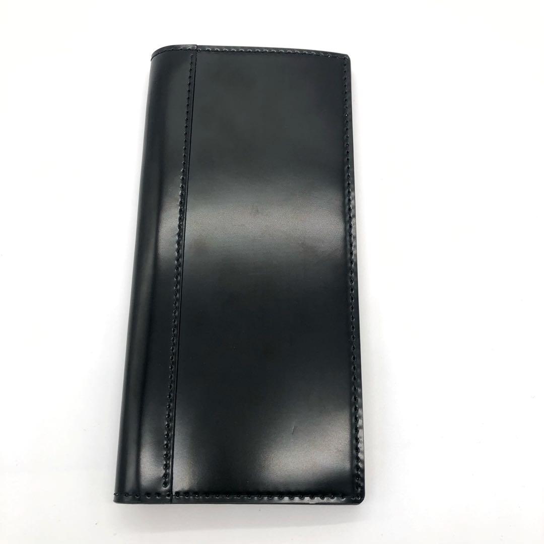 未使用✨大峡製鞄　コードバン　二つ折り長財布 メンズ