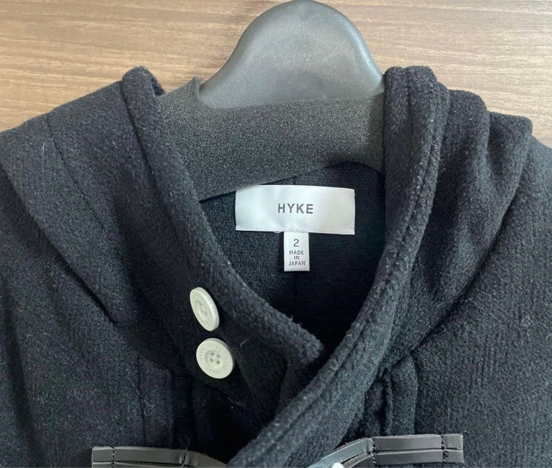 HYKE ダッフルコート　size2