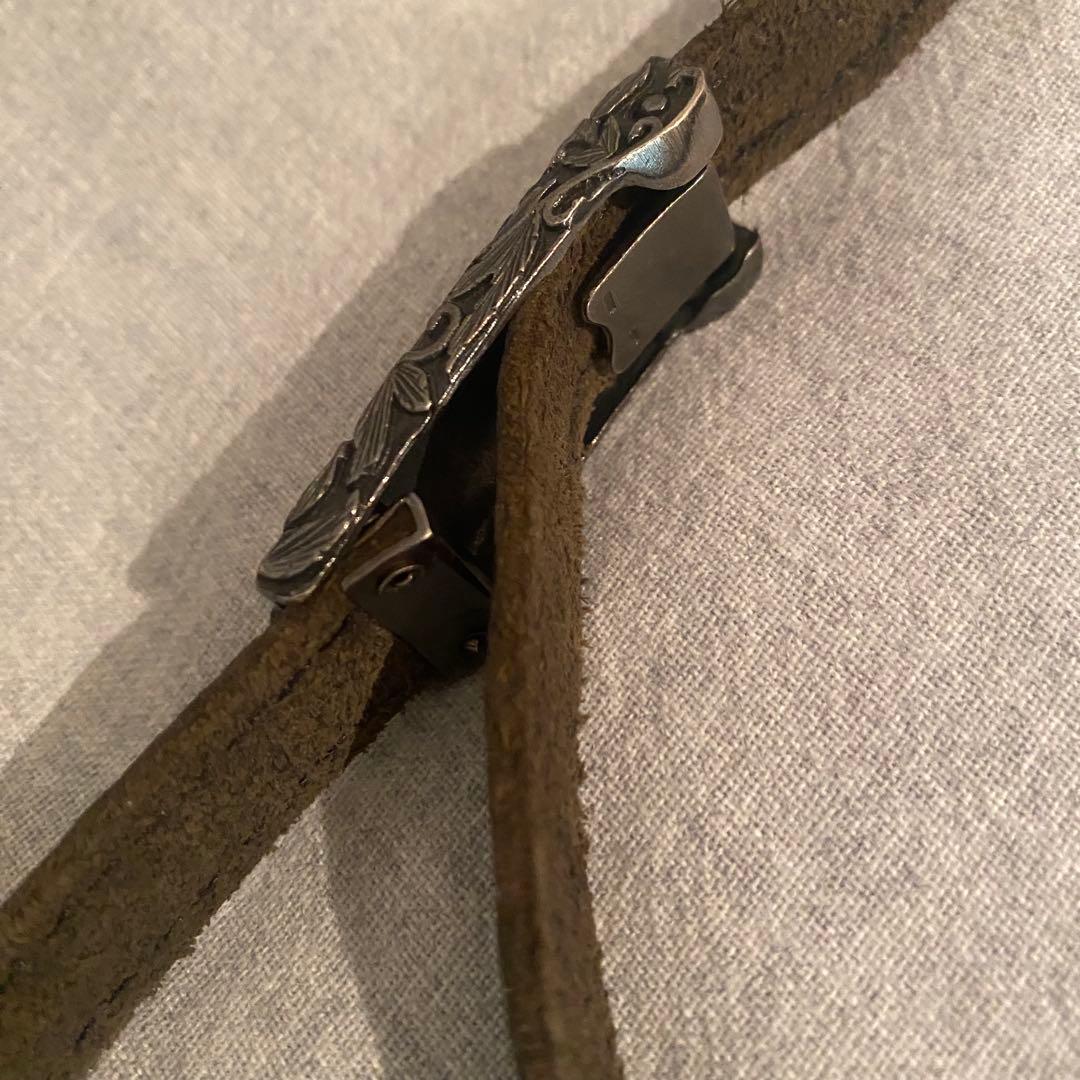 楽一番 Ugo Cacciatori ベルトブラックウーゴ カッチャトーリ