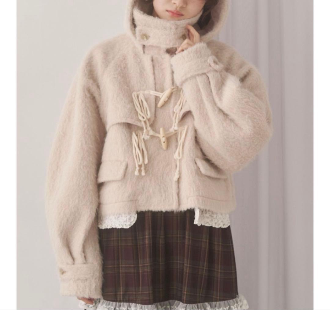 新品milk shaggy Duffle Coat ミルクシャギーダッフルコート