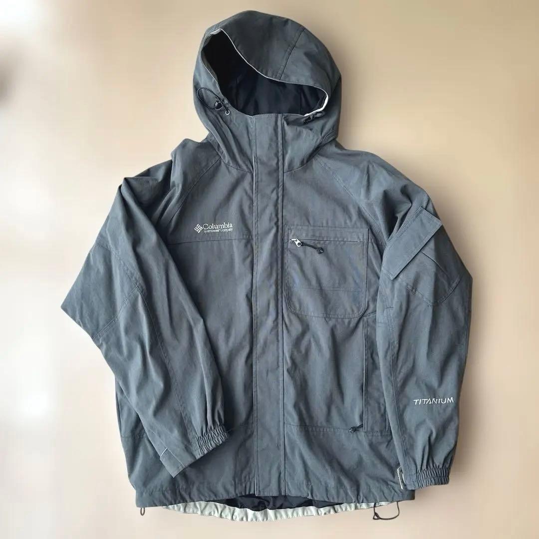 Columbia マウンテンパーカー グレー OMNI TECH