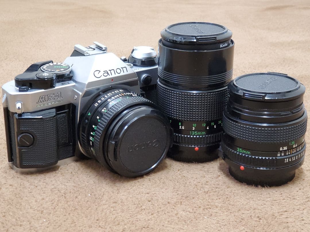 Canon AE-1 program 一眼レフカメラ レンズセット