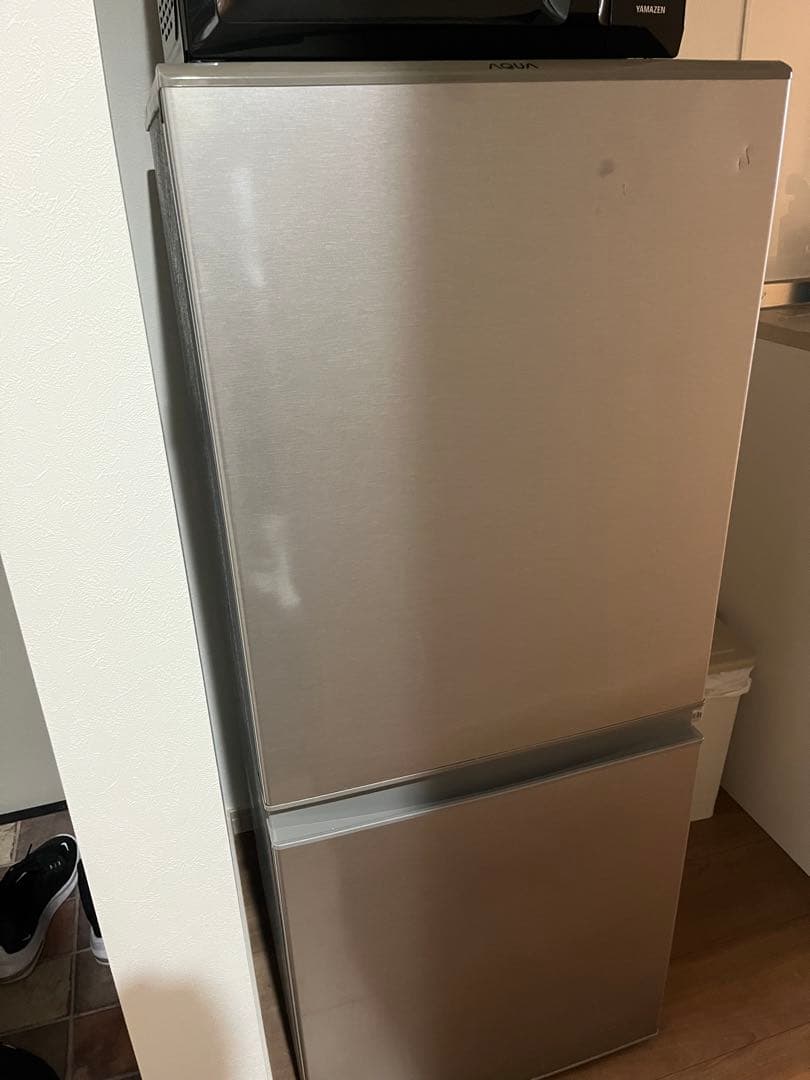 AQUA ノンフロン冷蔵庫 AQR-13H(S) 2019年製