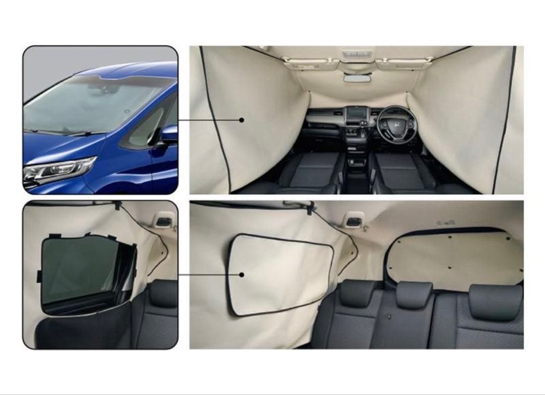 【廃盤品】ホンダ 純正 アクセサリー フリードプラス プライバシーシェード