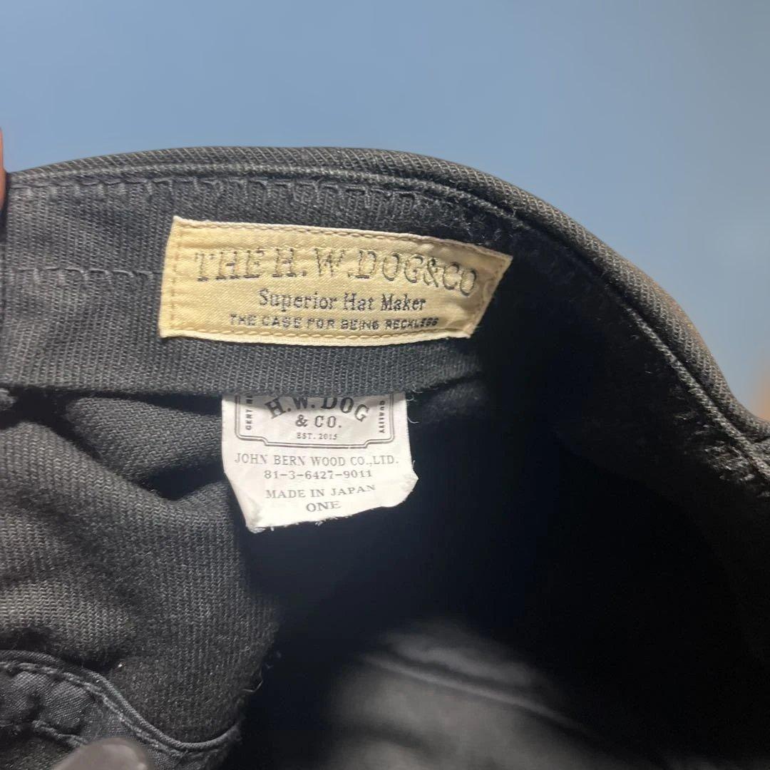 ね*ま様 THEH.W.DOG & CO. ブラック　トラッカーキャップ　ONE