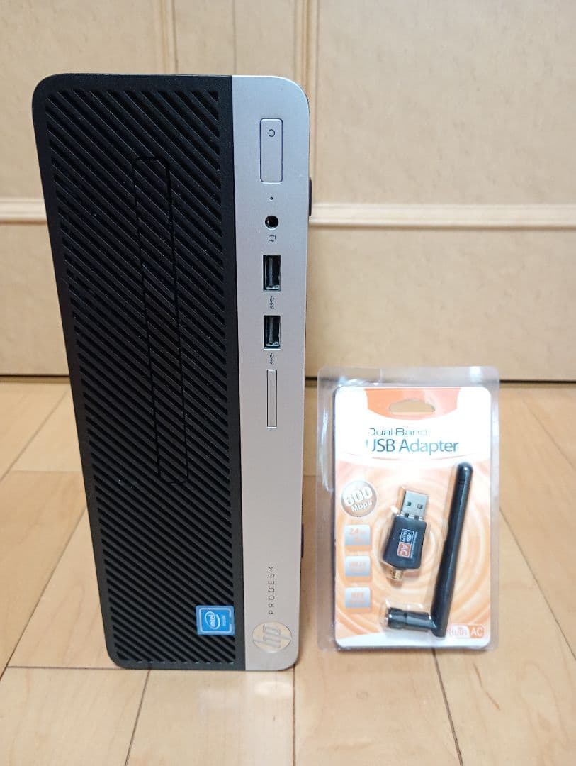 HP/400G6/正規Windows11/9世代CPU/メモリ8G/WiFi子機