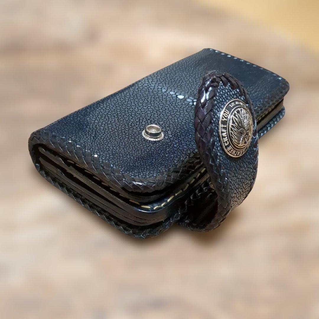 ｌｅａｔｈｅｒｃｒａｆｔｙｏｕステングレイ-レザー長財布