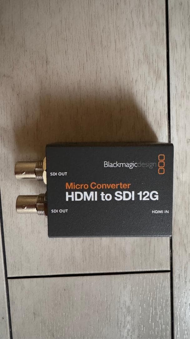 テレビ Blackmagic Micro Converter HDMI/SDI 12G