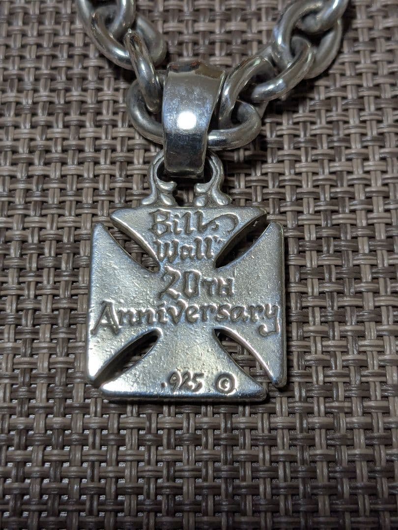 ビルウォールレザー 20周年記念　ネックレス 極太