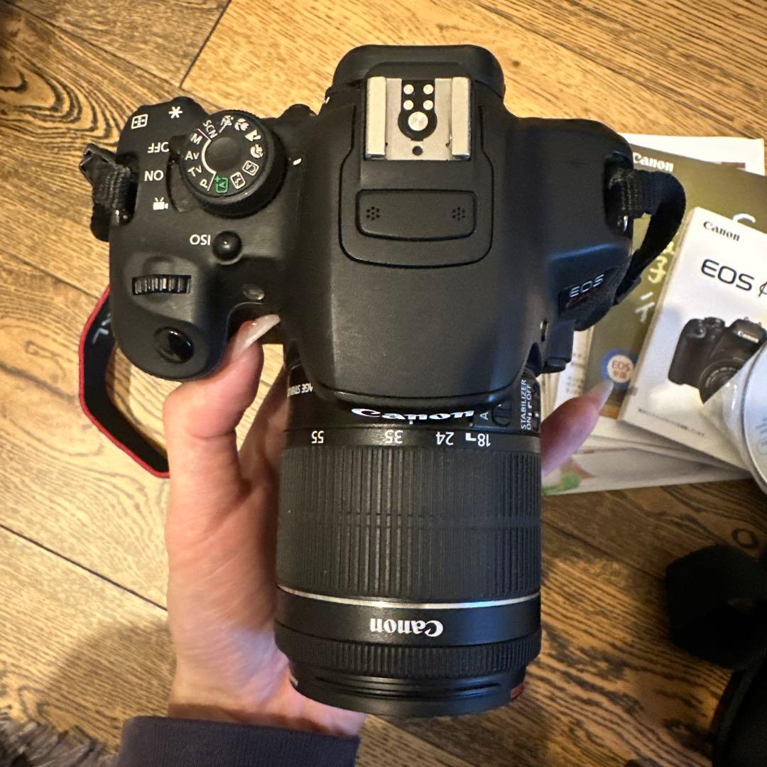 Canon EOS Kiss X7i　カメラ　レンズ　バッグ付き 　キャノン