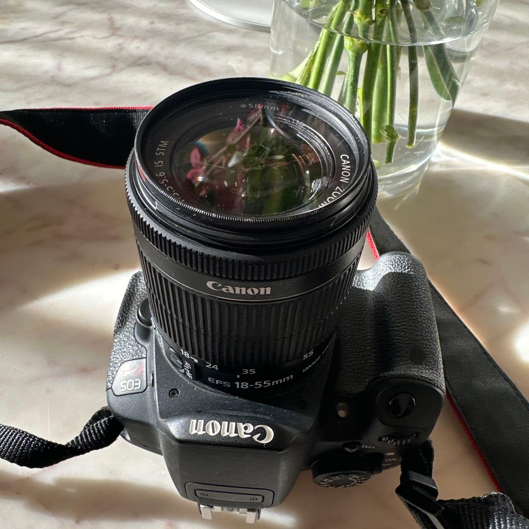 Canon EOS Kiss X7i　カメラ　レンズ　バッグ付き 　キャノン