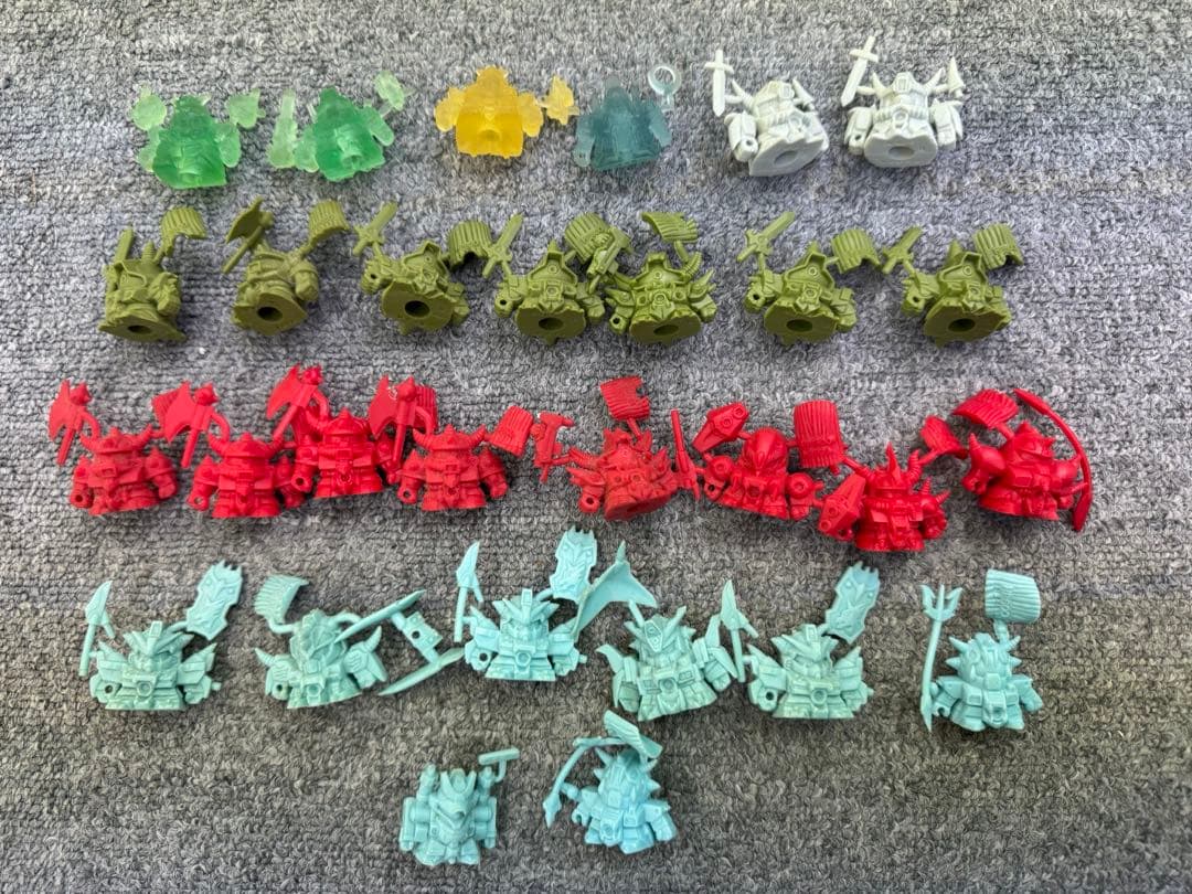 ガン消し 約1000個　大量まとめ売り　パーツ　アーマー