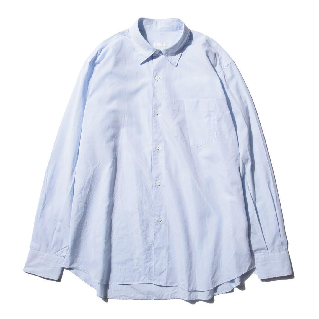 【希少】コモリシャツ　18aw限定sax