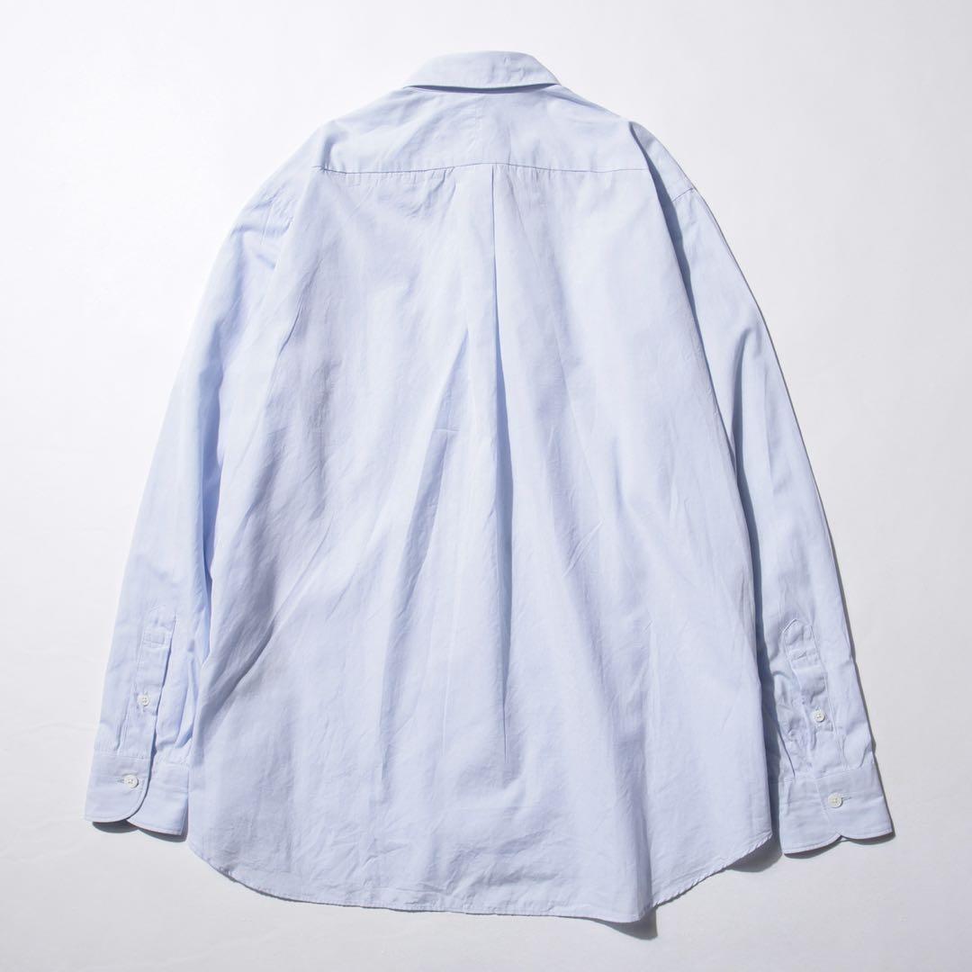 【希少】コモリシャツ　18aw限定sax