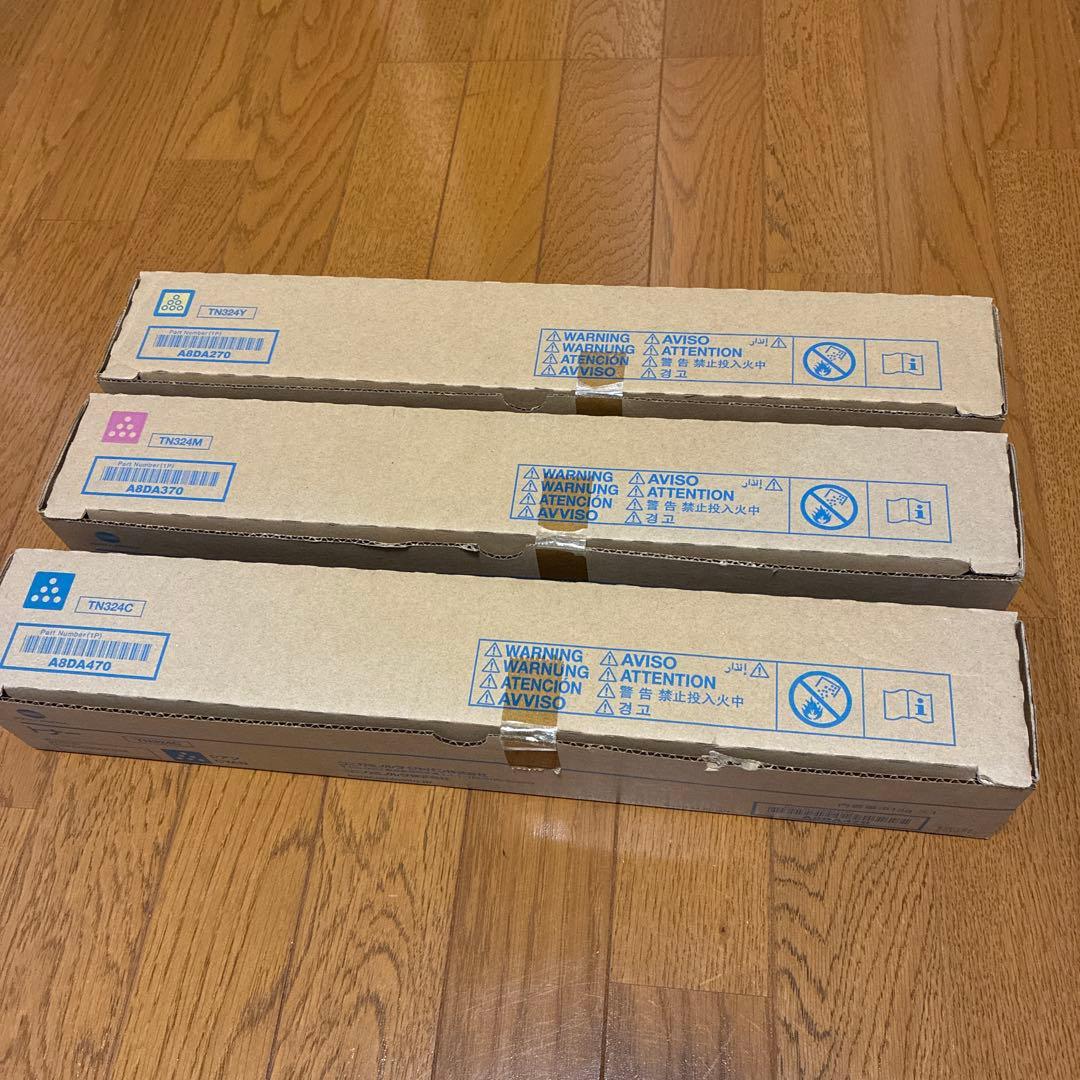コニカミノルタ 純正トナー TN324 3本セット