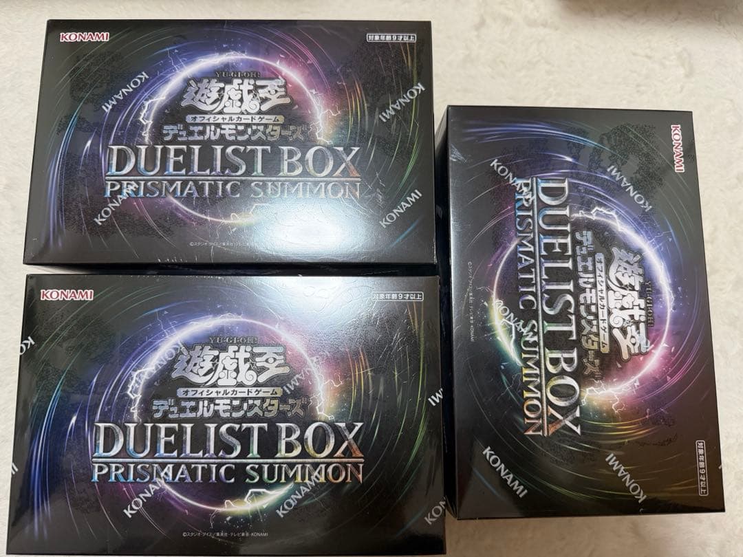 【シュリンク付き即日発送】デュエリストボックス　プリズマティックサモン3BOX