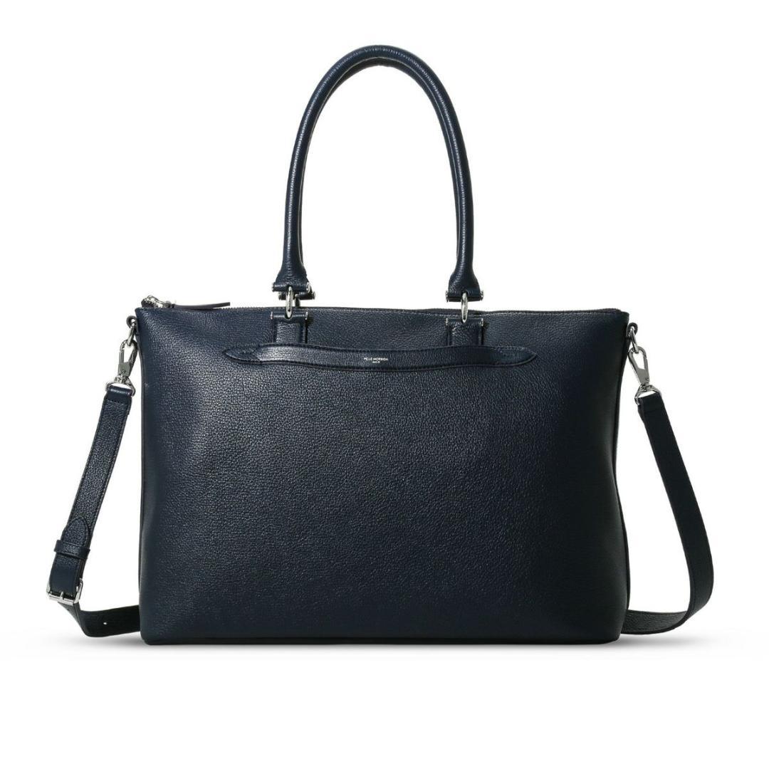 ペッレモルビダ 9B101-トートバッグ・deck/9・NAVY