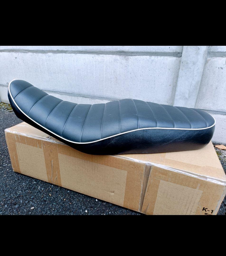 美品 カワサキ 純正 ローシート W650 W400用 ダウン (デイトナ)